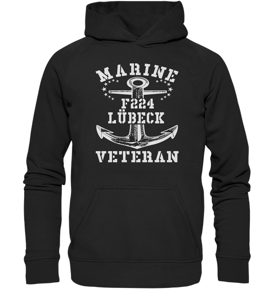 MV Fregatte F224 LÜBECK - Basic Unisex Hoodie XL