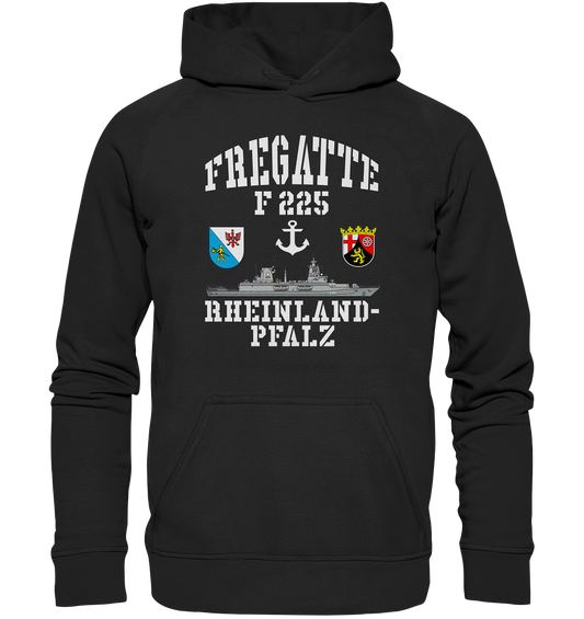 Fregatte F225 RHEINLAND-PFALZ Anker - Basic Unisex Hoodie XL