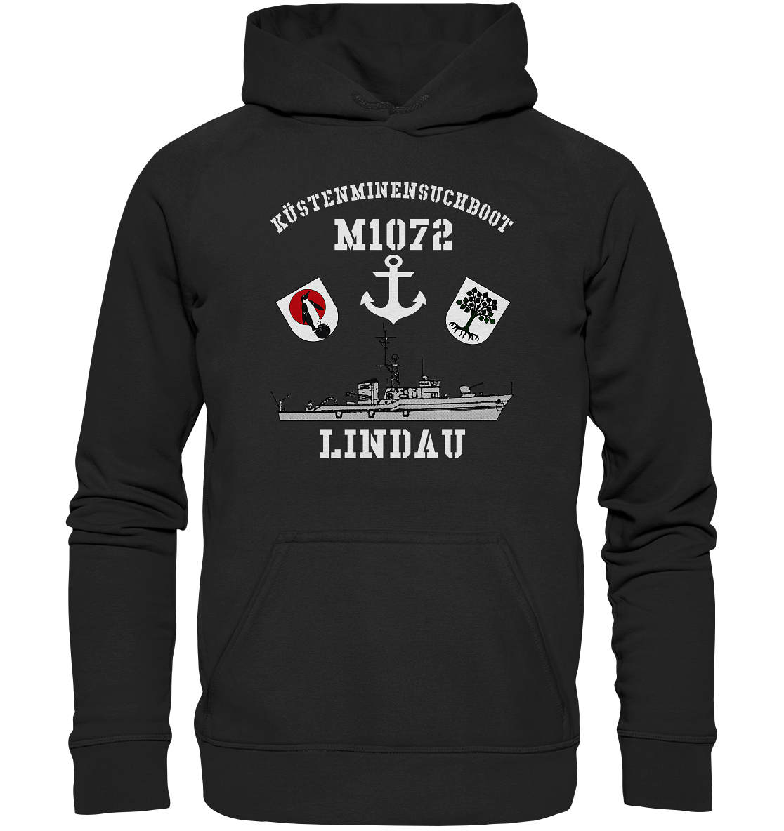 KM-Boot M1072 LINDAU Anker - Basic Unisex Hoodie XL