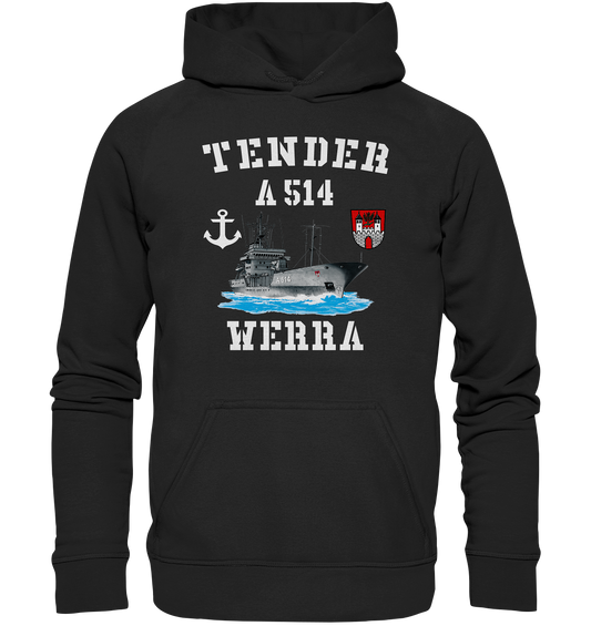 Tender A514 WERRA Anker - Basic Unisex Hoodie XL