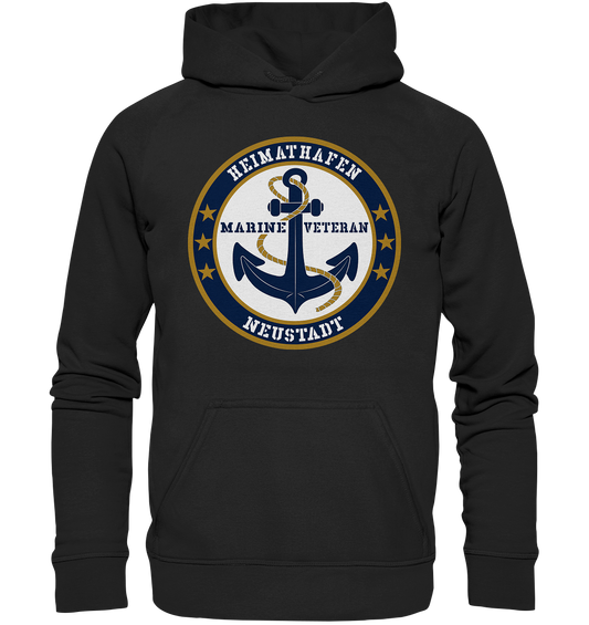 Marine Veteran Heimathafen NEUSTADT - Basic Unisex Hoodie XL