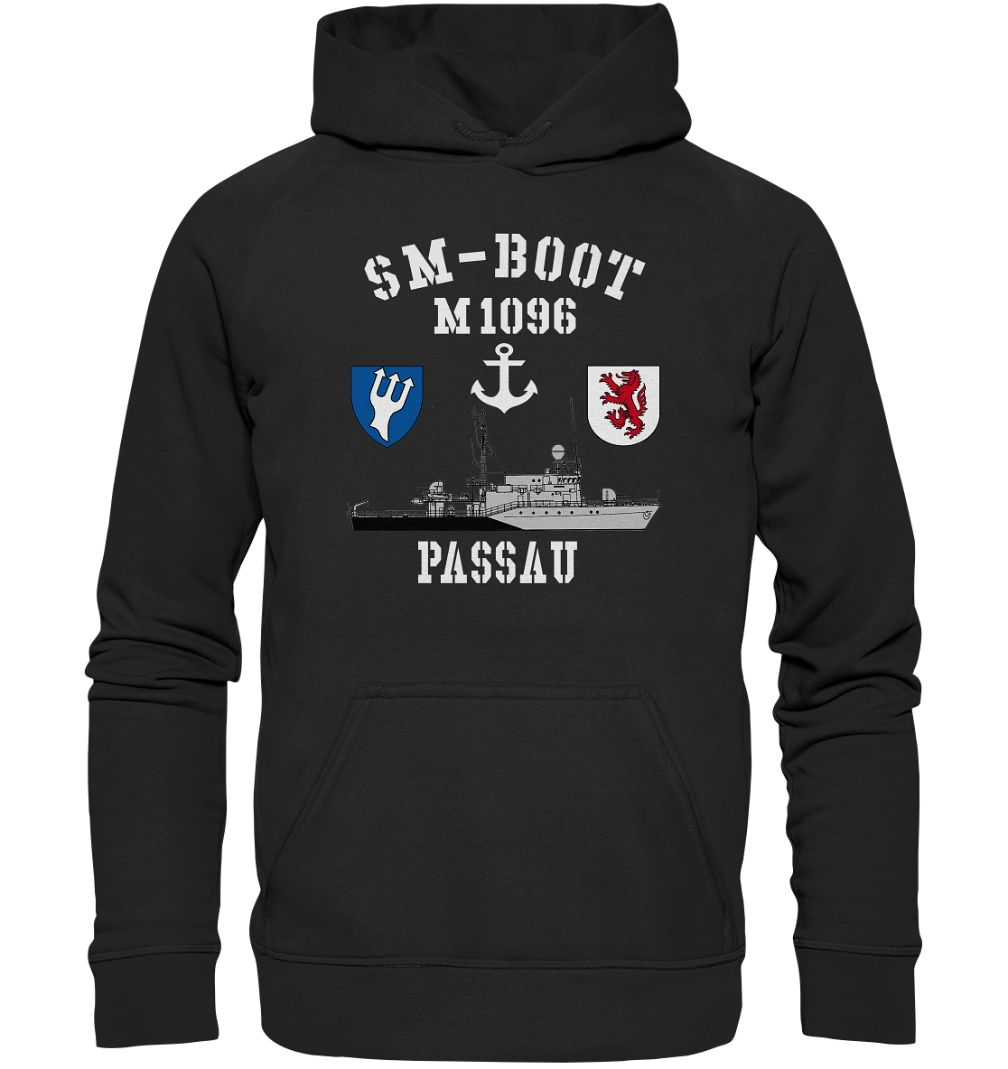 SM-Boot M1096 PASSAU Anker - Basic Unisex Hoodie XL