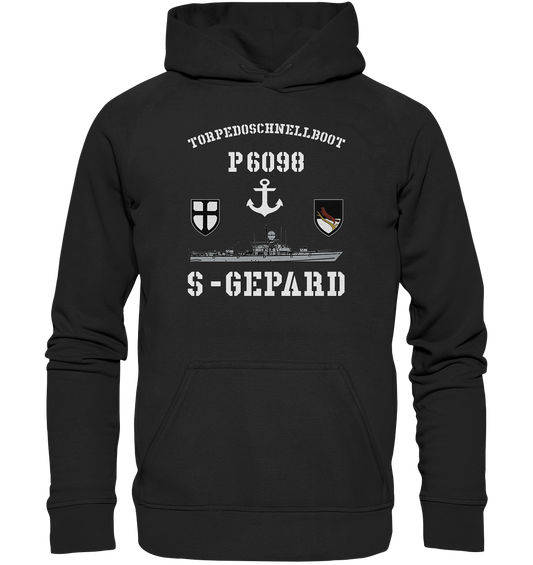 Torpedoschnellboot P6098 S-GEPARD Anker - Basic Unisex Hoodie XL