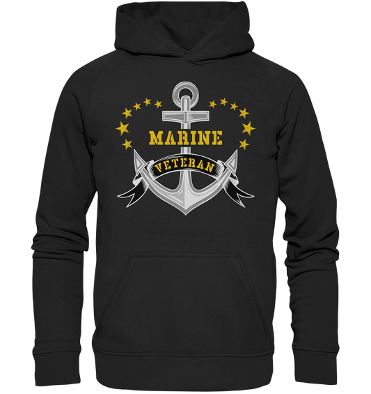 ANKER MARINE VETERAN - Basic Unisex Hoodie XL