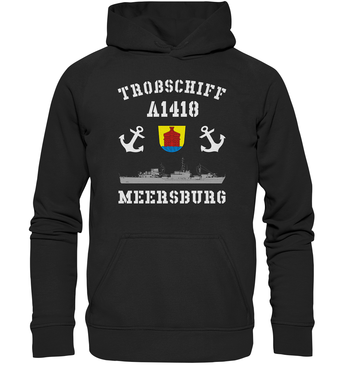 Troßschiff A1418 MEERSBURG - Basic Unisex Hoodie XL