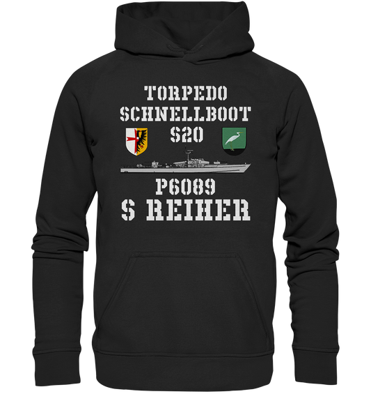 Torpedoschnellboot P6089 REIHER - Basic Unisex Hoodie XL