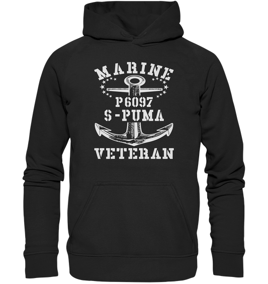 P6097 S-PUMA Marine Veteran - Basic Unisex Hoodie XL