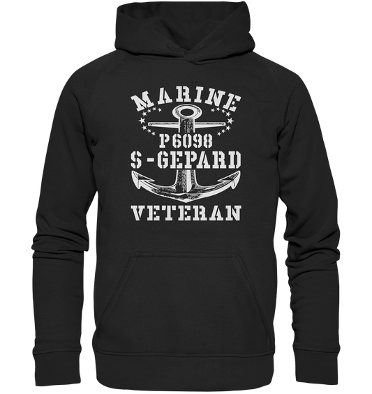 P6098 S-GEPARD Marine Veteran - Basic Unisex Hoodie XL