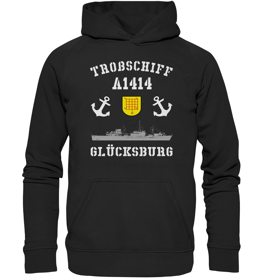 Troßschiff A1414 GLÜCKSBURG - Basic Unisex Hoodie XL