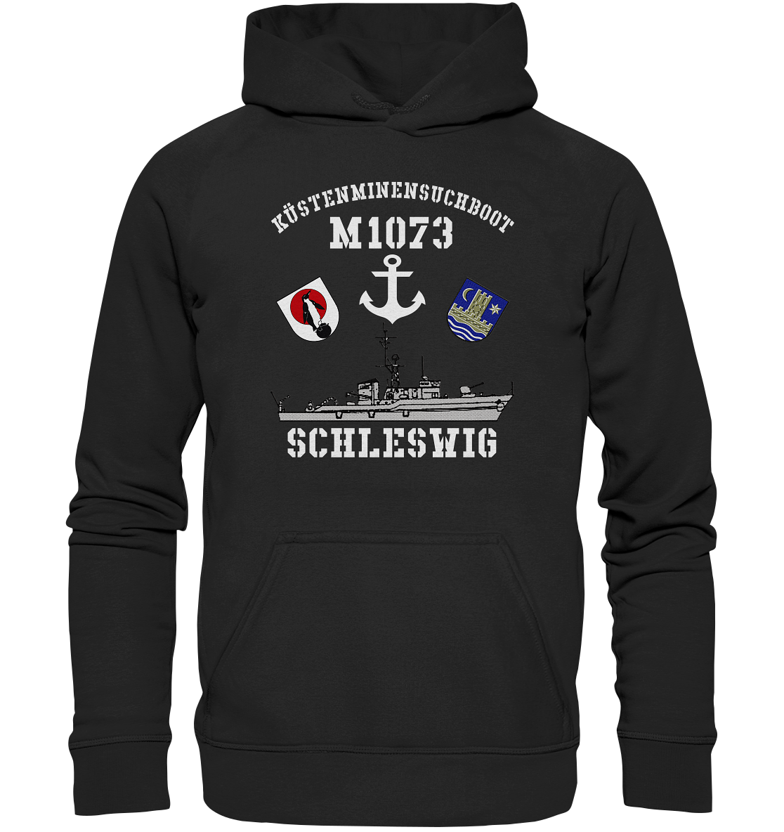 KM-Boot M1073 SCHLESWIG Anker - Basic Unisex Hoodie XL