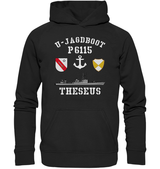 U-Jagdboot P6115 THESEUS Anker - Basic Unisex Hoodie XL