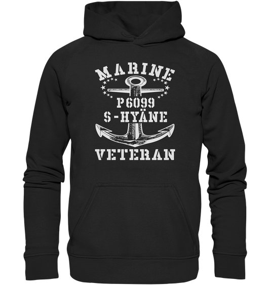 P6099 S-HYÄNE Marine Veteran - Basic Unisex Hoodie XL