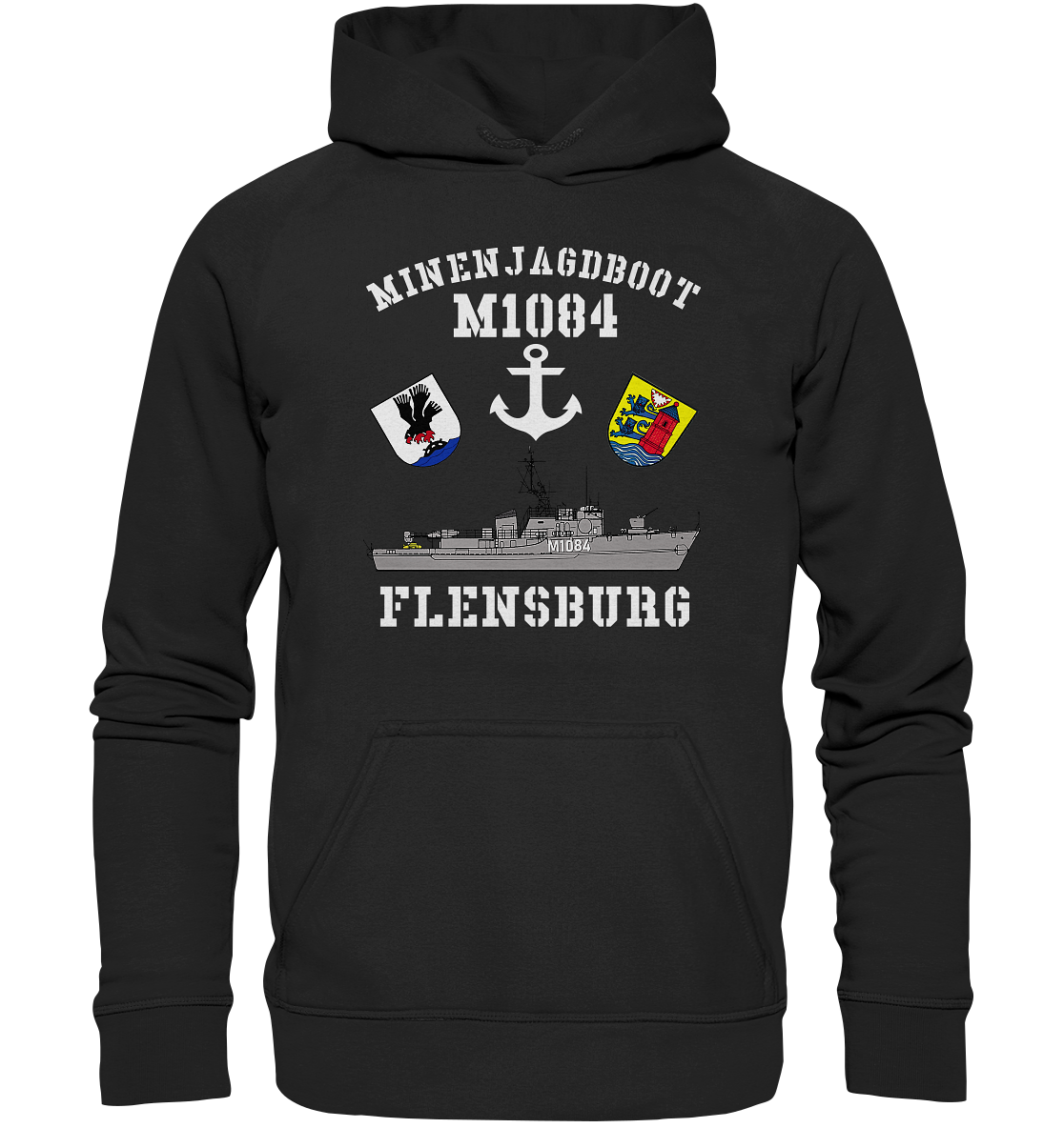 Mij.-Boot M1084 FLENSBURG - Basic Unisex Hoodie XL