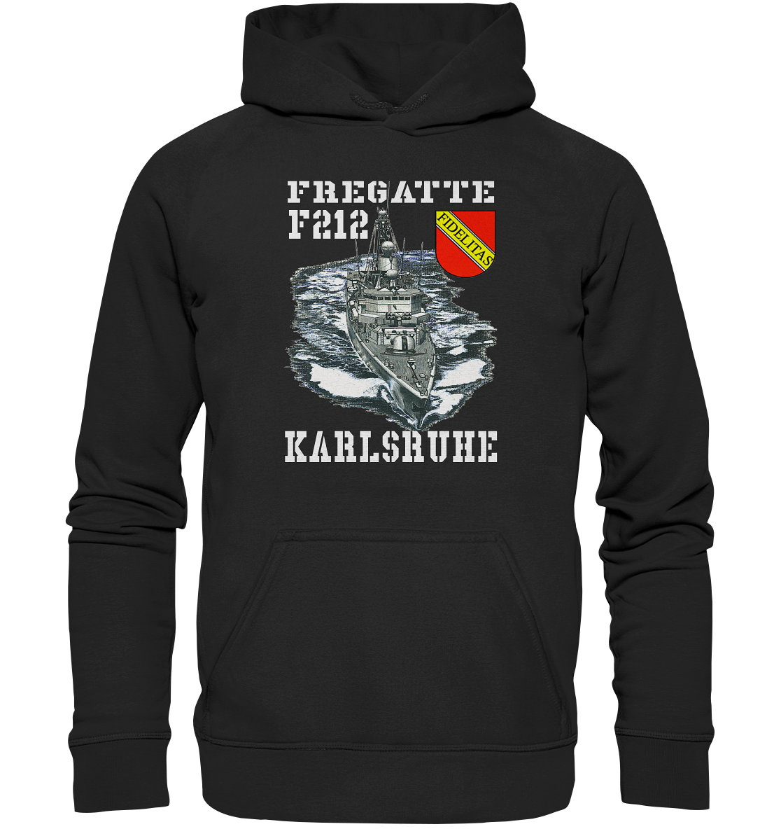 Fregatte F212 KARLSRUHE - Basic Unisex Hoodie XL