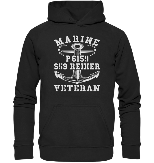 P6159 S59 REIHER Marine Veteran - Basic Unisex Hoodie XL