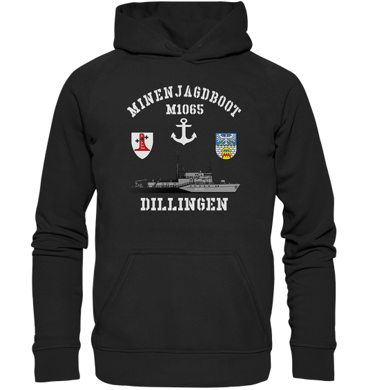 Mij.-Boot M1065 DILLINGEN Anker 1.MSG  - Basic Unisex Hoodie XL