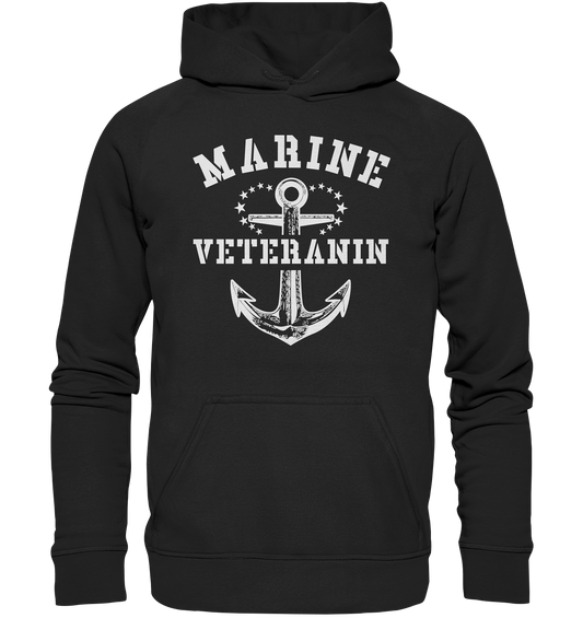 Marine Veteranin - Basic Unisex Hoodie XL