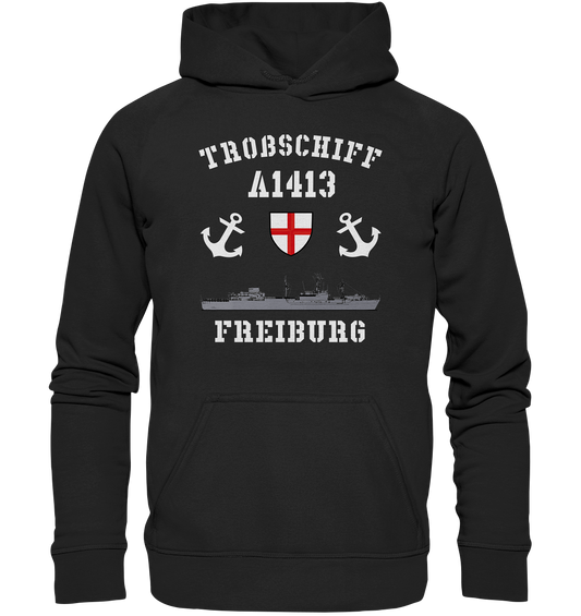 Troßschiff A1413 FREIBURG nach Umbau - Basic Unisex Hoodie XL