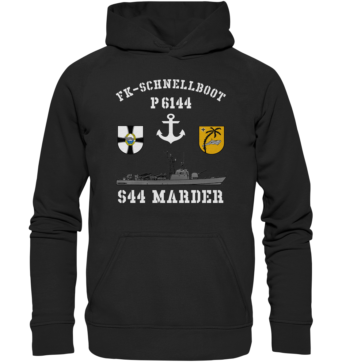 P6144 S44 MARDER - Basic Unisex Hoodie XL