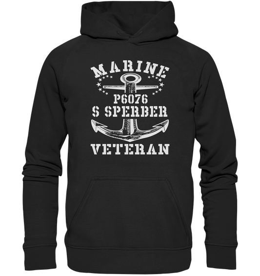 P6076 S SPERBER Marine Veteran - Basic Unisex Hoodie XL
