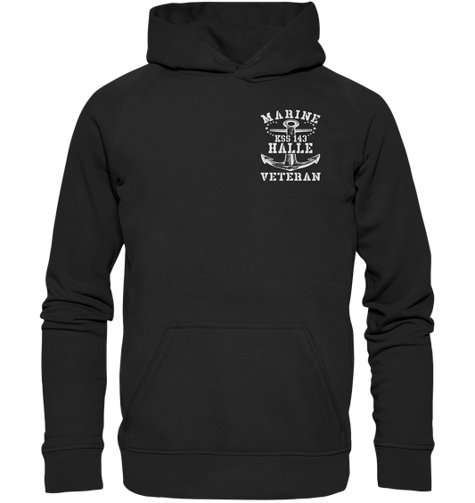 KSS 143 HALLE Marine Veteran Brustlogo - Basic Unisex Hoodie XL