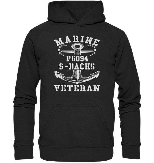 P6094 S-DACHS Marine Veteran - Basic Unisex Hoodie XL