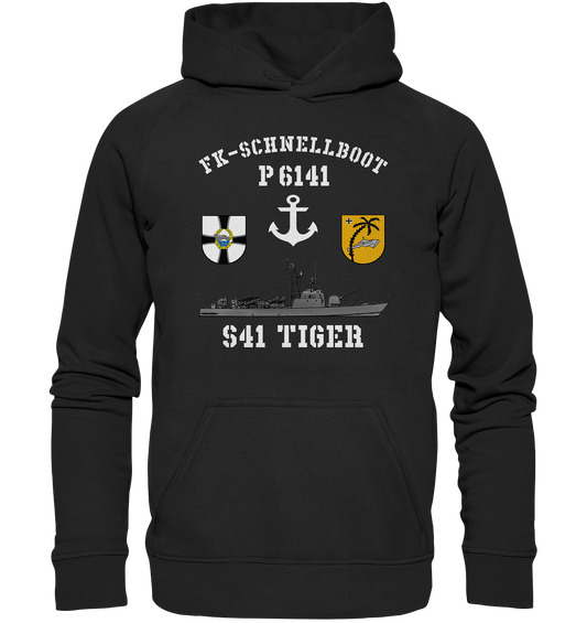 P6141 S41 TIGER  - Basic Unisex Hoodie XL