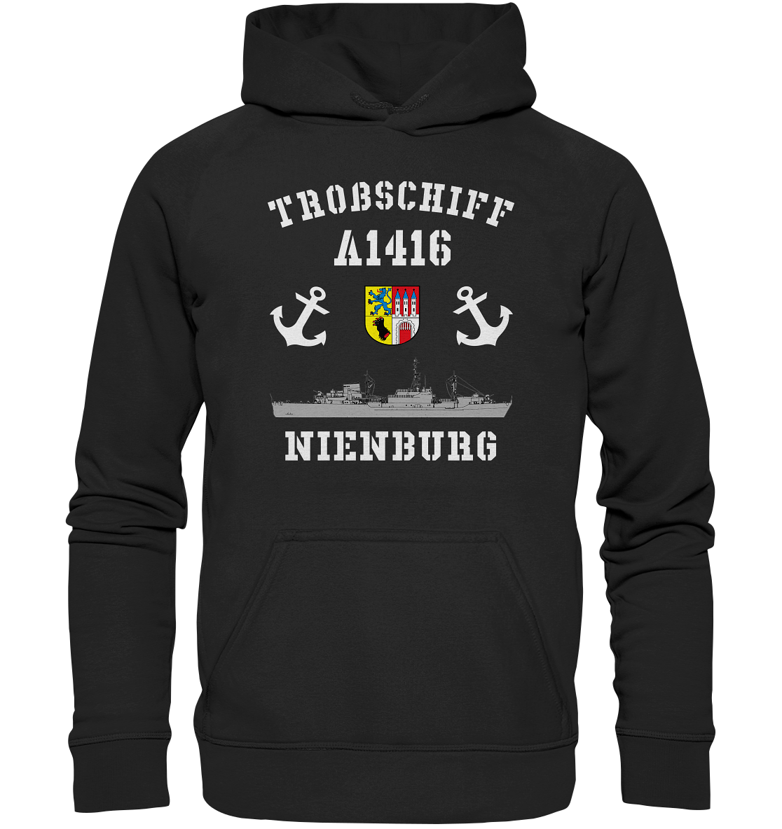 Troßschiff A1416 NIENBURG - Basic Unisex Hoodie XL