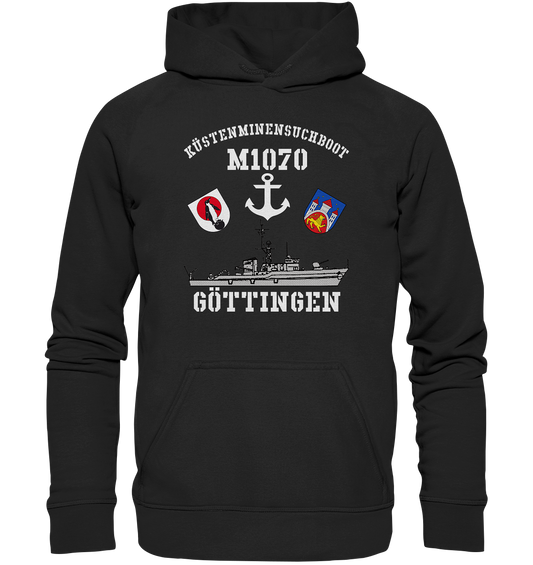 KM-Boot M1070 GÖTTINGEN Anker - Basic Unisex Hoodie XL