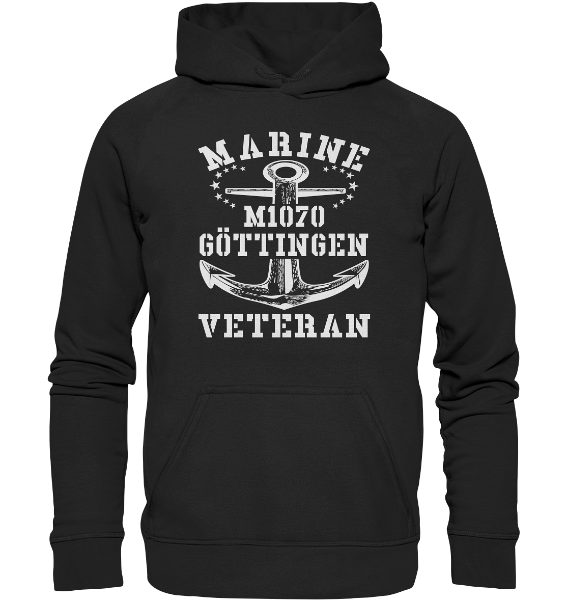 MARINE VETERAN M1070 GÖTTINGEN - Basic Unisex Hoodie XL