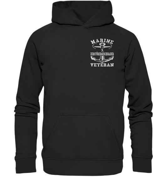 3. Zerstörergeschwader Marine Veteran - Basic Unisex Hoodie XL