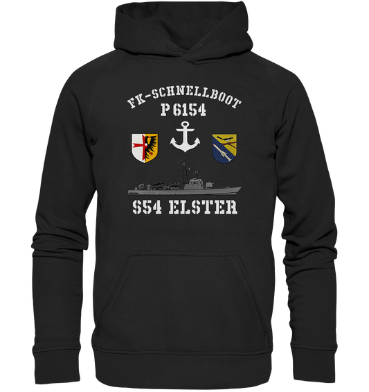 FK-Schnellboot P6154 ELSTER Anker - Basic Unisex Hoodie XL