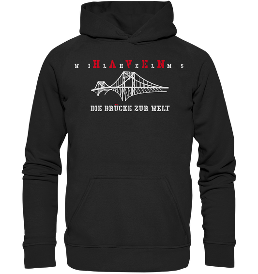 WILHELMSHAVEN - Die Brücke zur Welt - Basic Unisex Hoodie XL