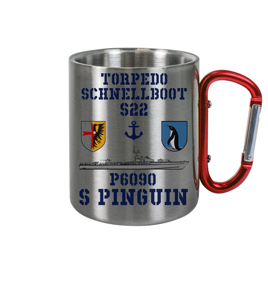 P6090 S22 PINGUIN Anker - Edelstahl Tasse