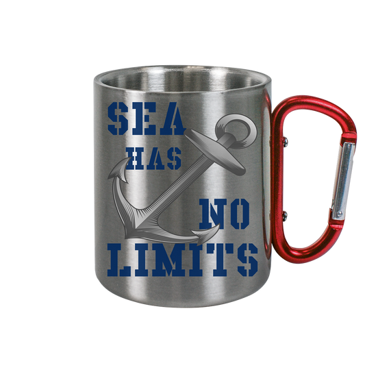 Sea has no limits - Edelstahl Tasse