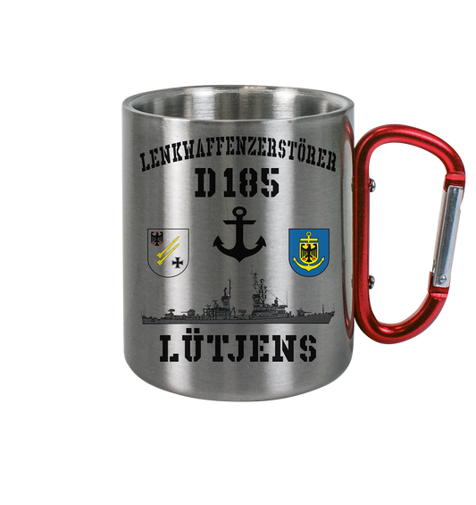 Lenkwaffenzerstörer D185 LÜTJENS Anker - Edelstahl Tasse