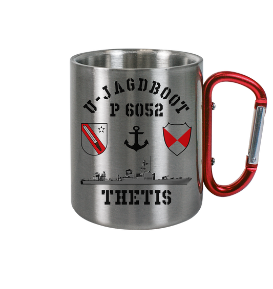 U-Jagdboot P6052 THETIS Anker - Edelstahl Tasse