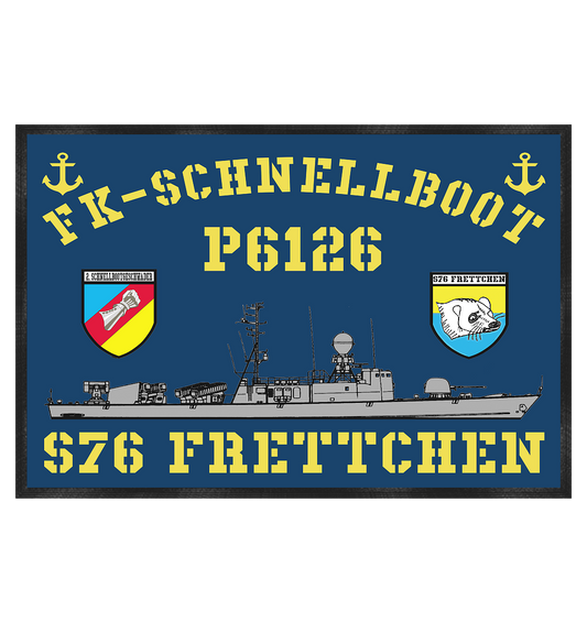 P6126 S76 FRETTCHEN 2.SG - Fußmatte 60x40cm