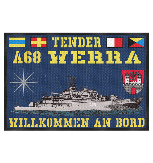 Tender A68 WERRA - Fußmatte 60x40cm