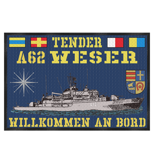 Tender A62 WESER - Fußmatte 60x40cm