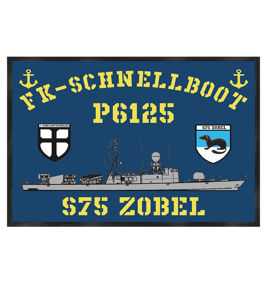 P6125 S75 ZOBEL 7.SG - Fußmatte 60x40cm