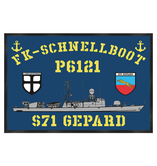 P6121 S71 GEPARD 7.SG  - Fußmatte 60x40cm