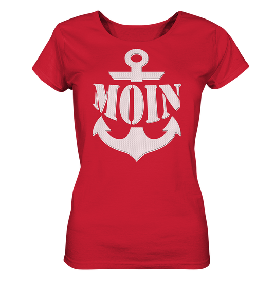 MOIN Anker weiß - Ladies Organic Shirt