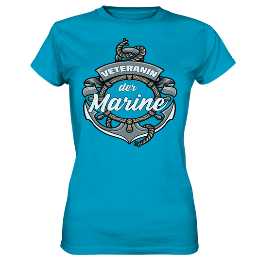 Veteranin der Marine - Ladies Premium Shirt
