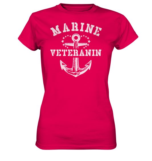 Marine Veteranin - Ladies Premium Shirt