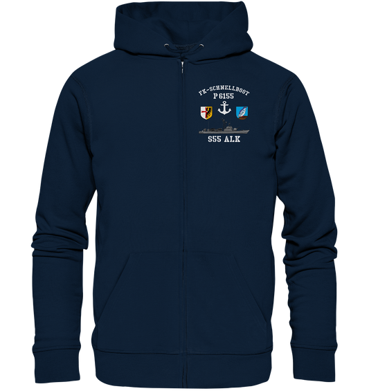 FK-Schnellboot P6155 ALK Anker - Organic Kapuzenjacke