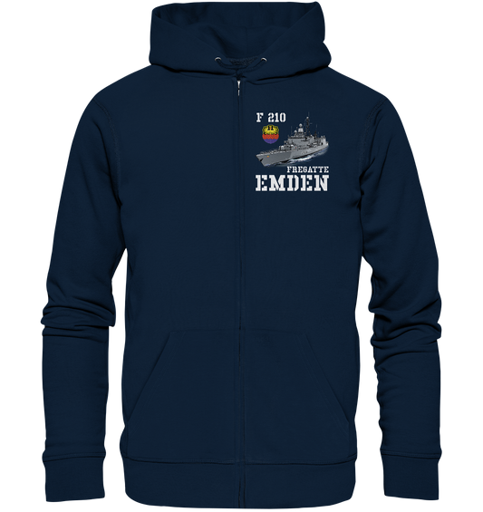 F210 Fregatte EMDEN - Organic Kapuzenjacke