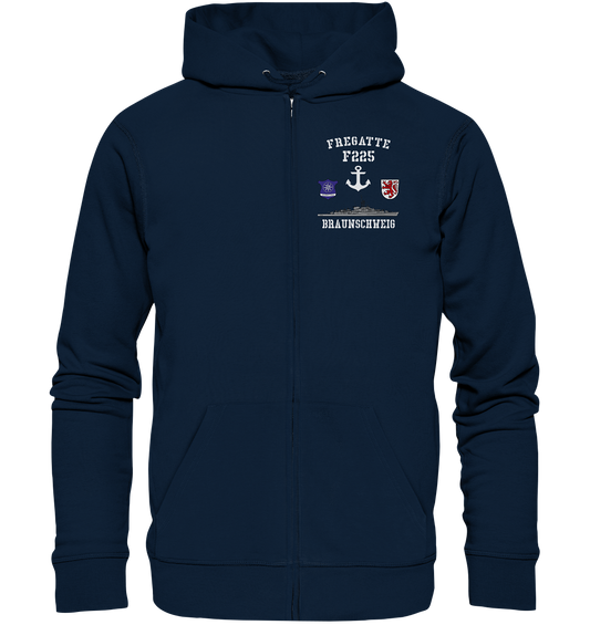 Fregatte F225 BRAUNSCHWEIG Anker - Organic Kapuzenjacke