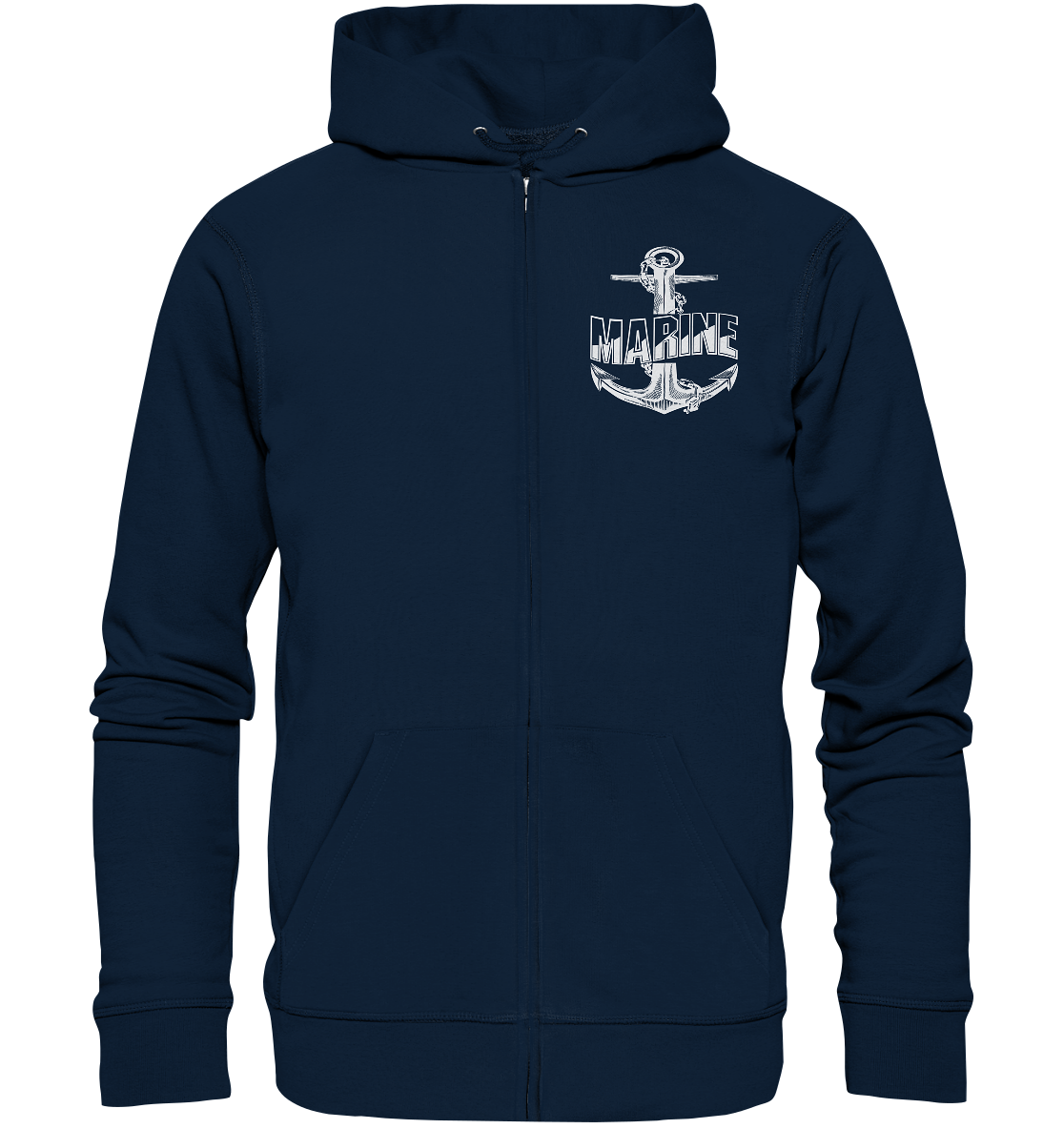 Anker MARINE - Organic Kapuzenjacke