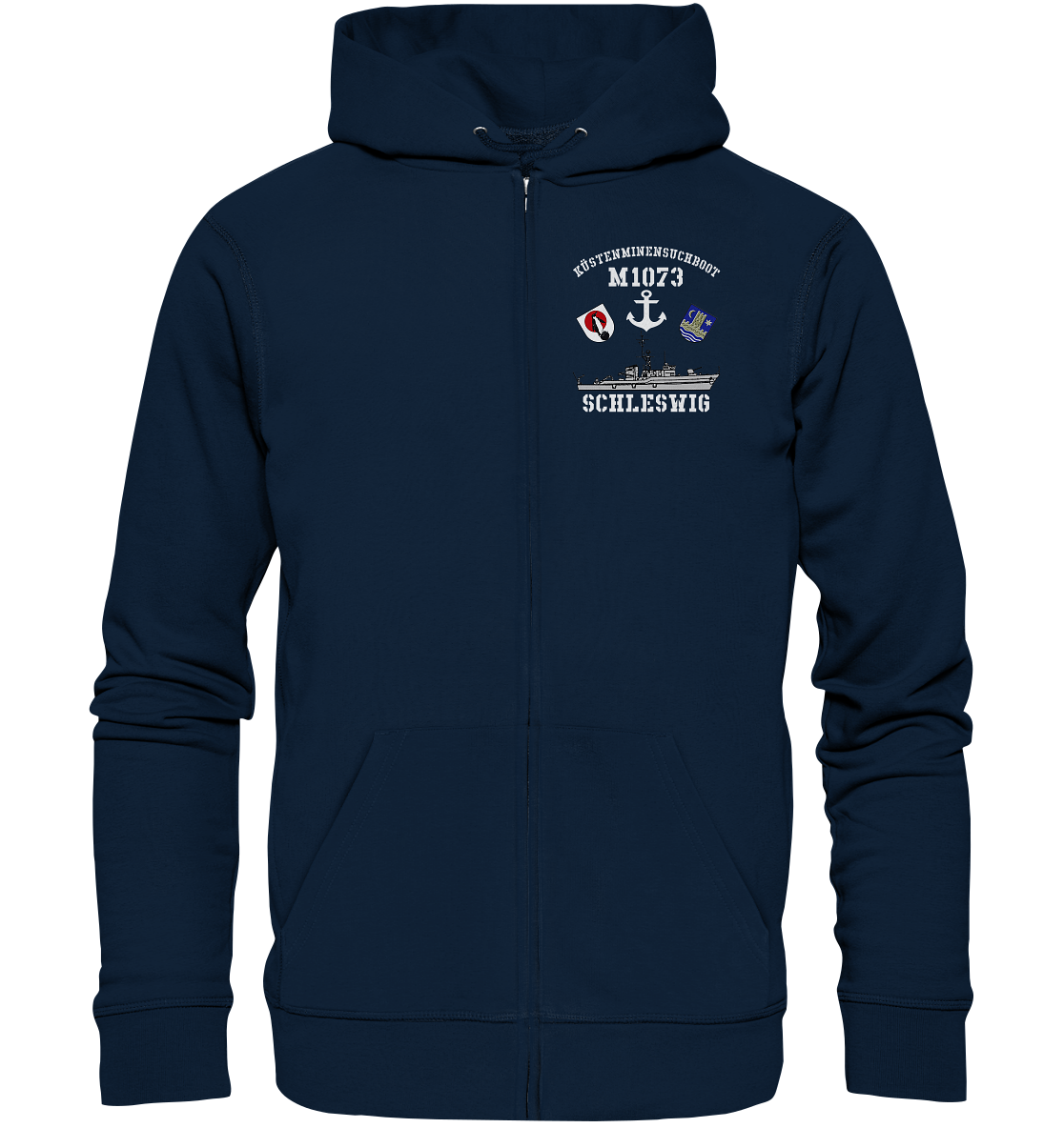 KM-Boot M1073 SCHLESWIG Anker - Organic Kapuzenjacke
